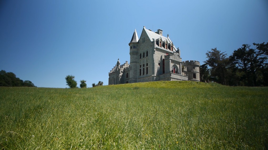 Castle in Hendaye, built by Antoine d’Abaddie.